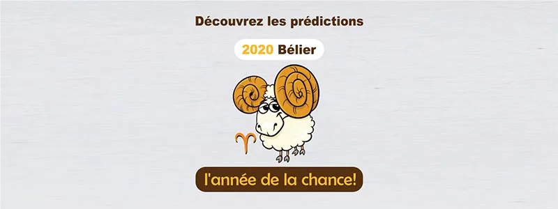 Prédictions 2020 Bélier