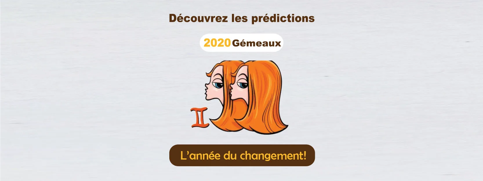 Prédiction 2020 Gémeaux