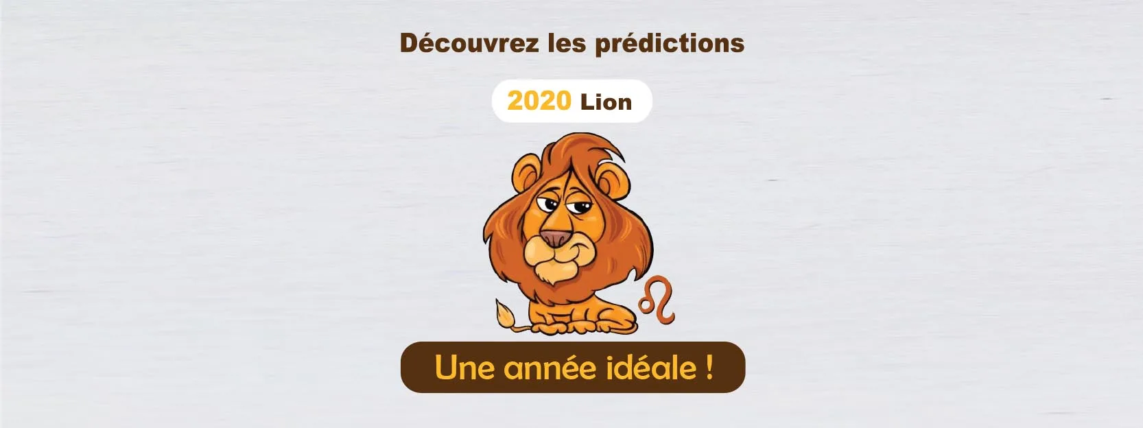 Prédiction 2020 Lion